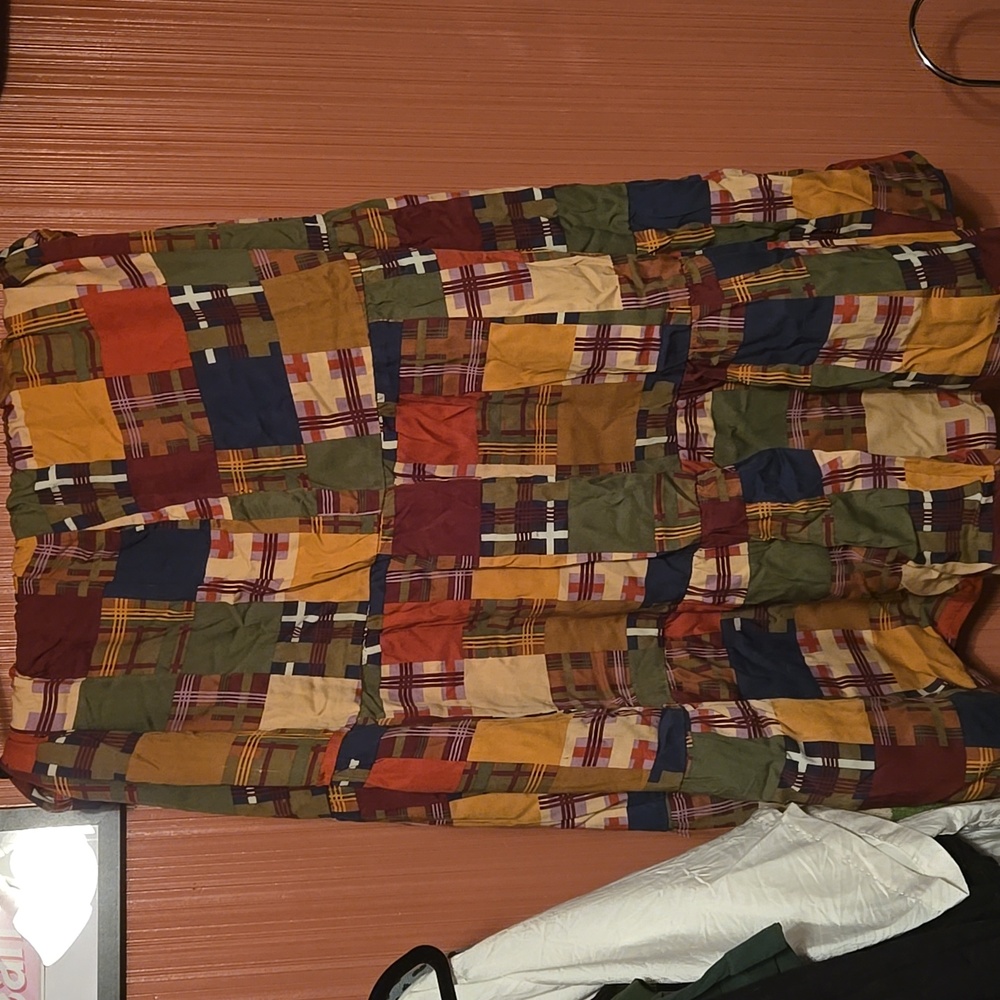 Lucy & Yak Patchwork Multicolor Skirt